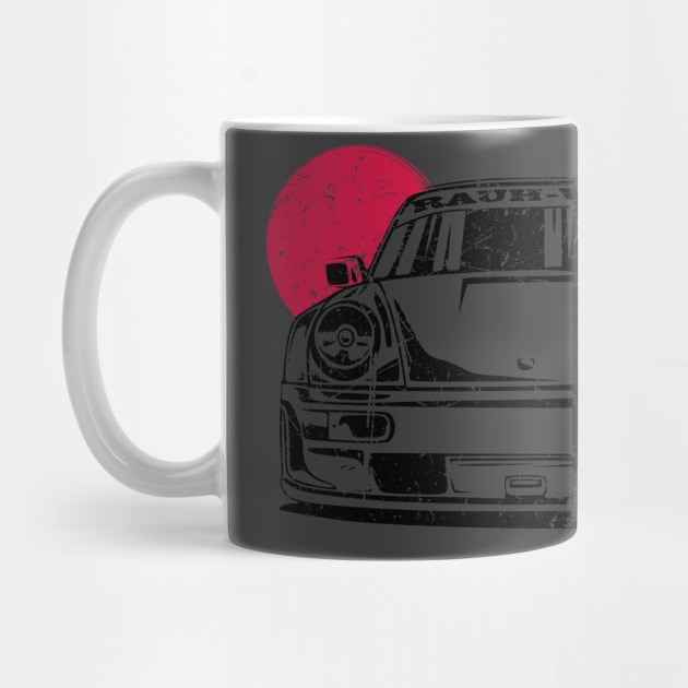 Classic 911 964 RWB JDM Race Car by Automotive Apparel & Accessoires